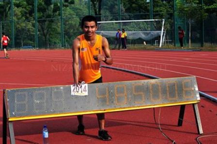 Khairil Harith Harun, 10000m jalan kaki lelaki