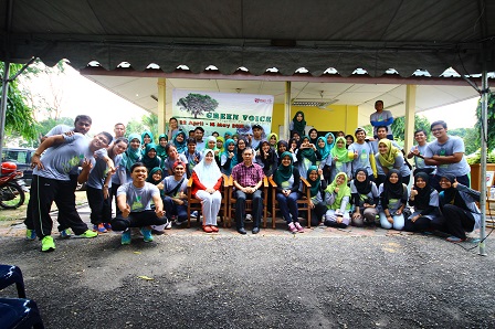 Acara penutup program Green Voice yang telah dijayakan oleh Jabatan Pemajuan Profesional dan Pendidikan Lanjutan